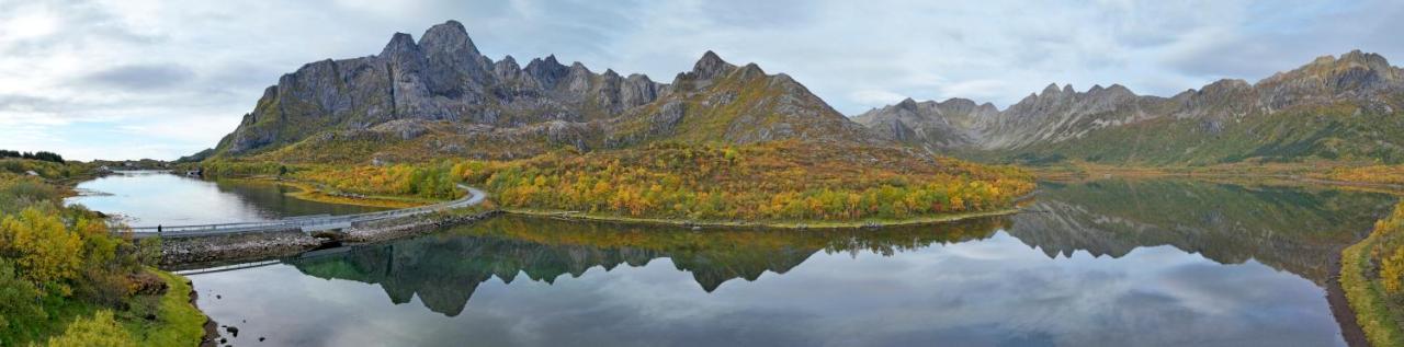 Wildlife Panorama Lofoten Bostad Eksteriør billede